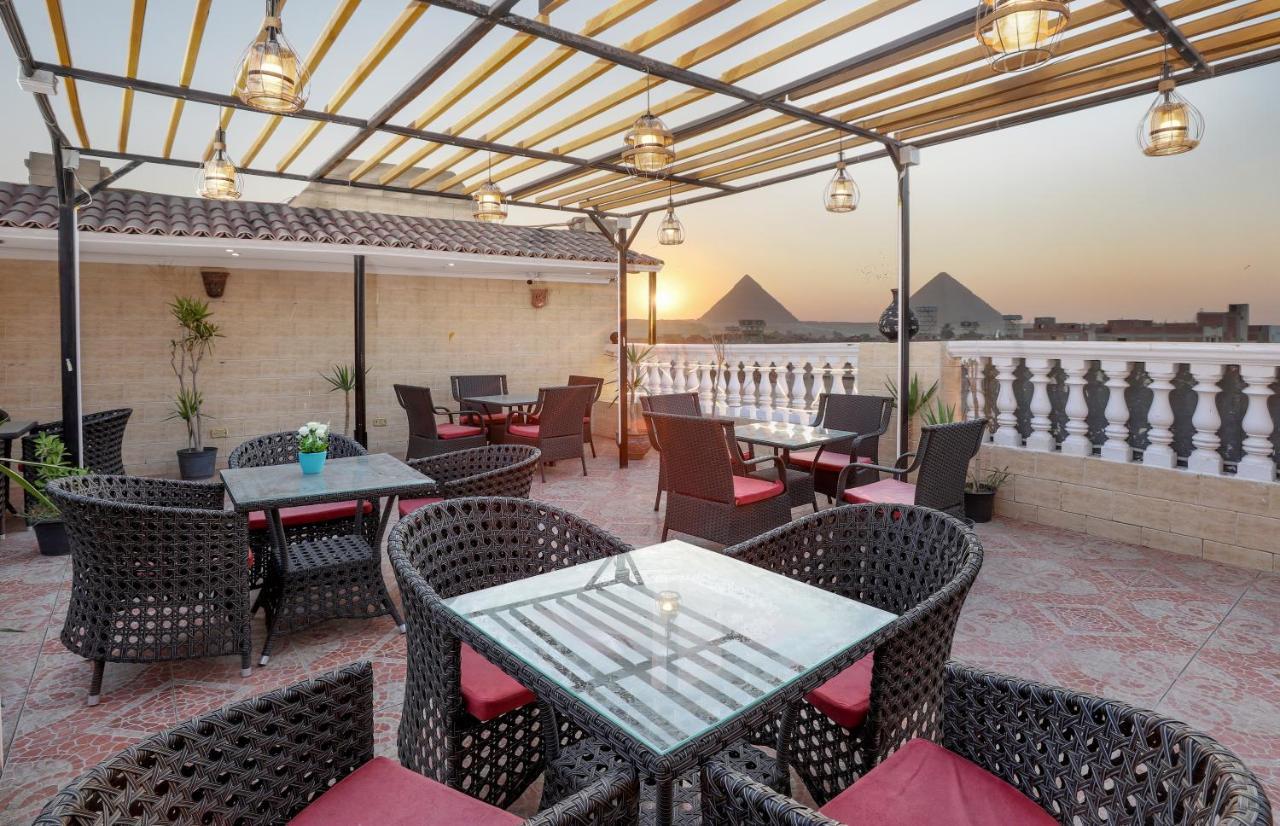 Pyramids Inn Hotel Kafrat al Jabal Exterior foto