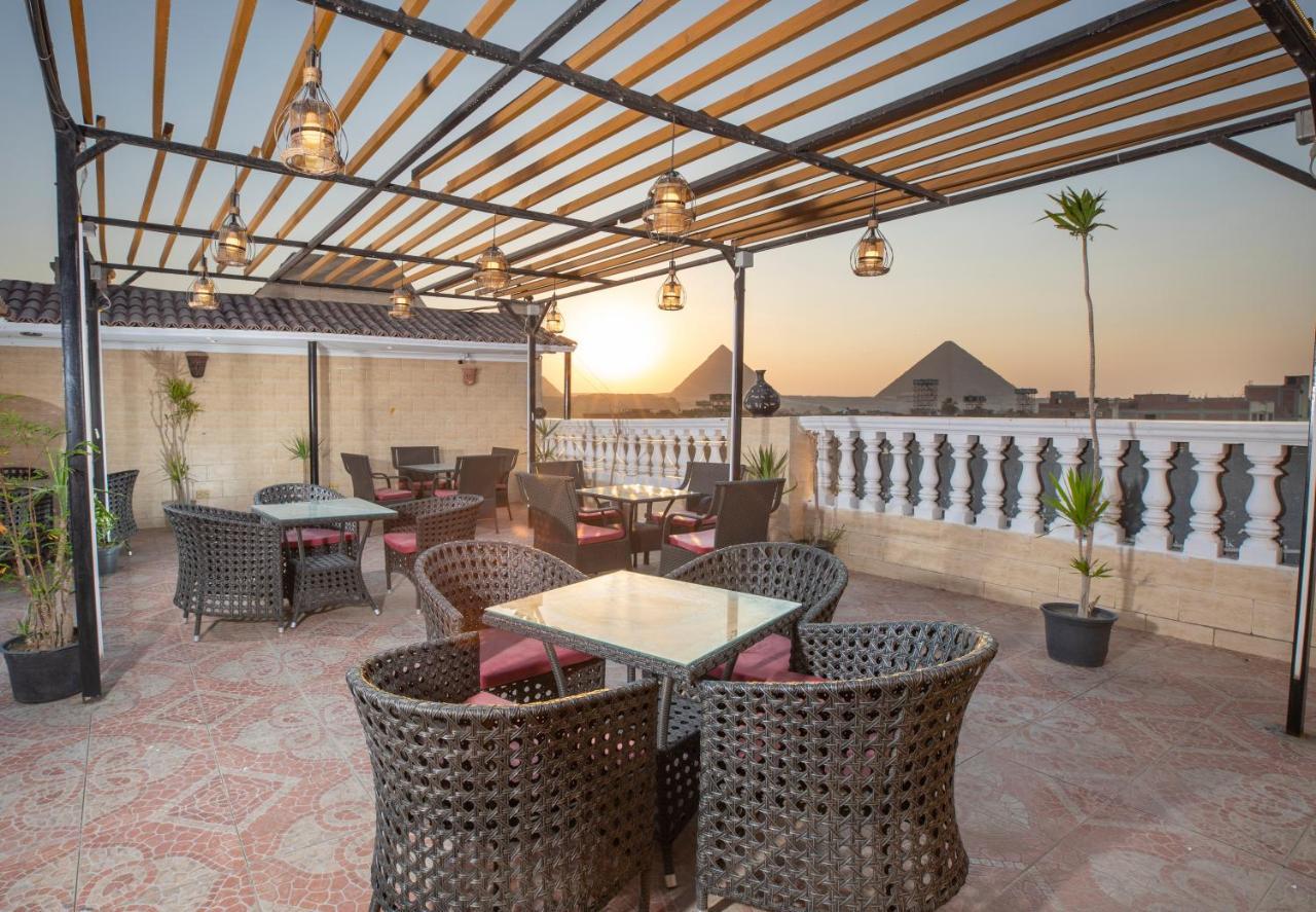 Pyramids Inn Hotel Kafrat al Jabal Exterior foto