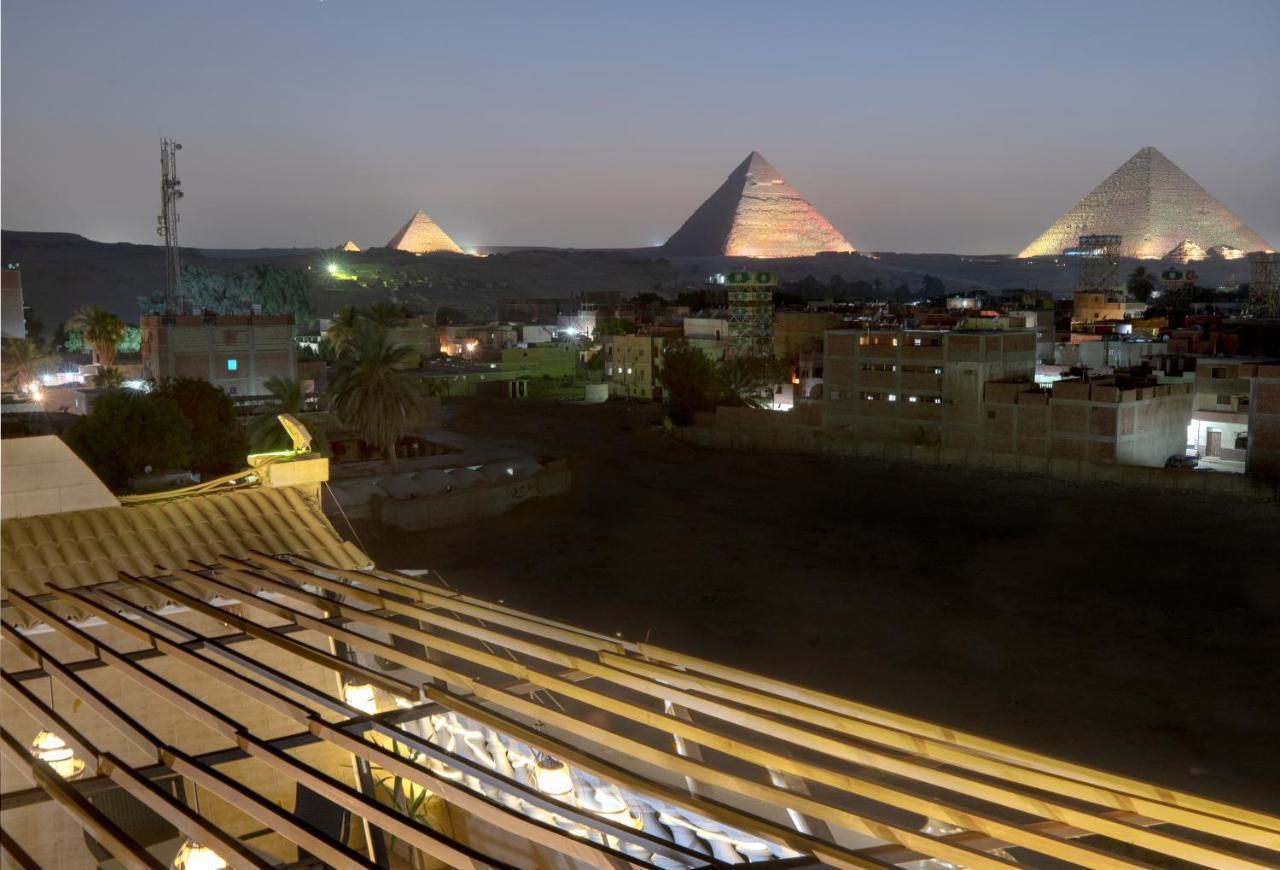 Pyramids Inn Hotel Kafrat al Jabal Exterior foto