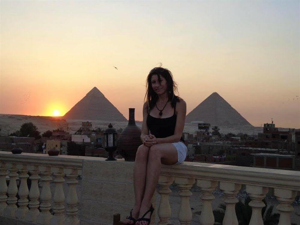 Pyramids Inn Hotel Kafrat al Jabal Exterior foto